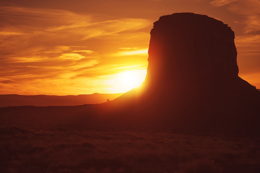 Norther Arizona Desert Sunset